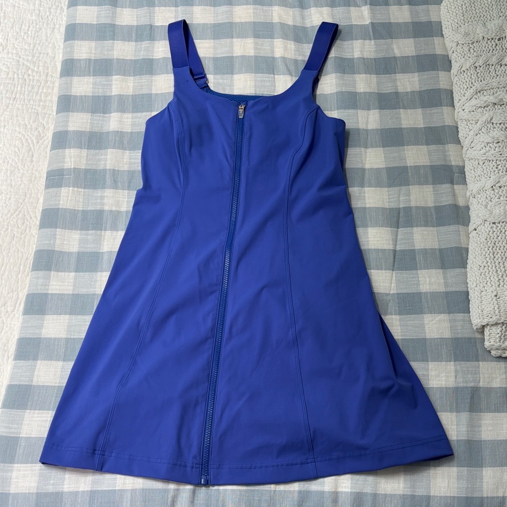 Outdoor Voices Workout Dress with Front Zipper